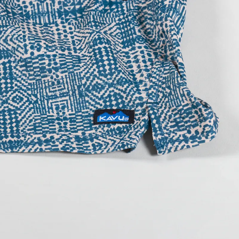 Kavu Womens Totally Beachin Shorts Beach Motif-9