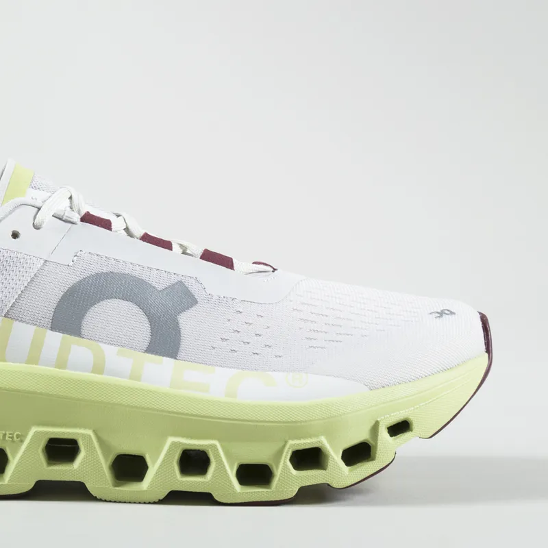 On Running Cloudmonster Shoes Frost Acacia-6