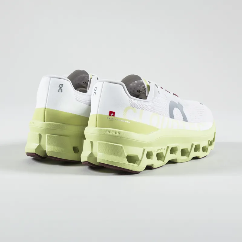 On Running Cloudmonster Shoes Frost Acacia-1