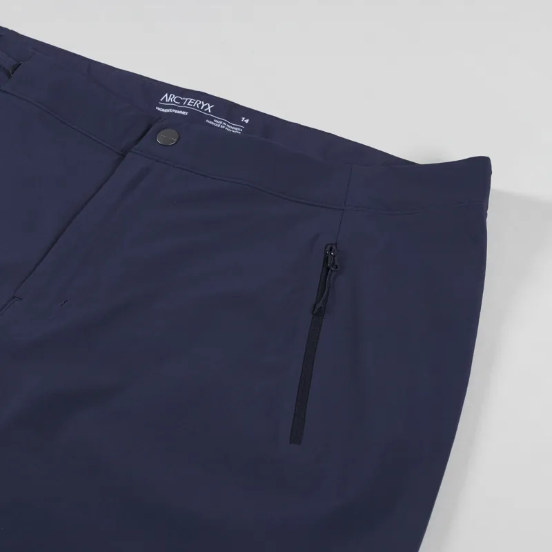 Arc'teryx Womens Gamma Short 6 Black Sapphire-2