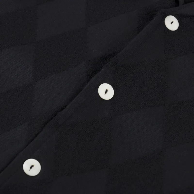 Oas Diamond Terry Shirt Black-2