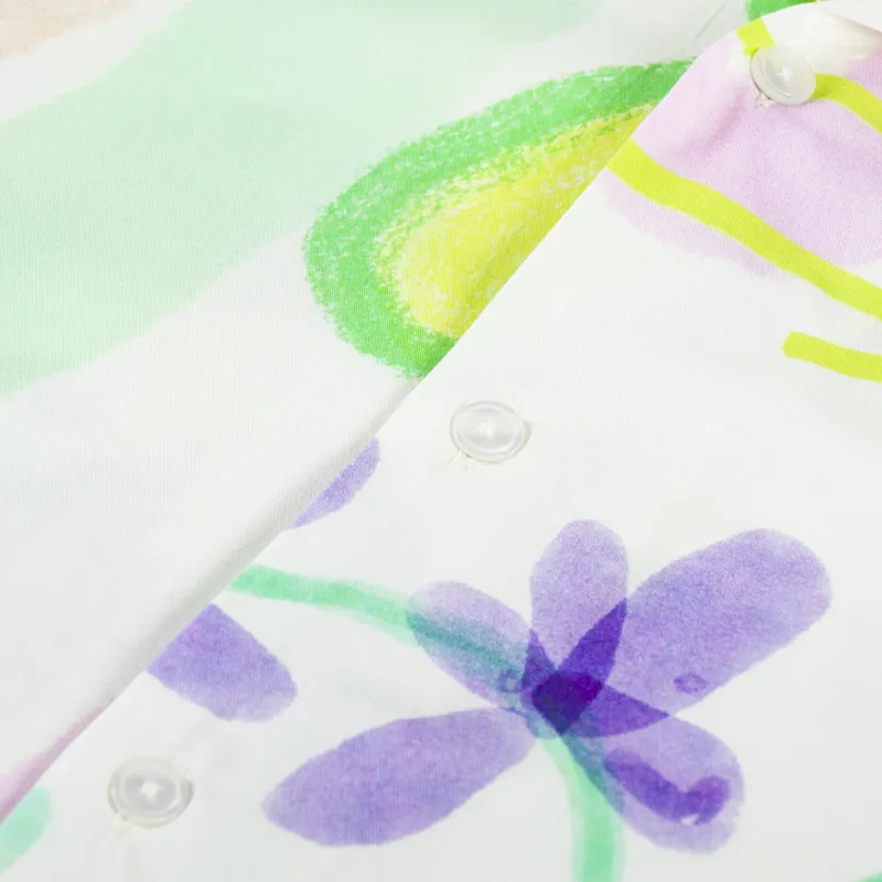 Oas Flower Shop Viscose Shirt Multi-2