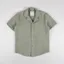 Oas Cuba Waffle Shirt Dusty Green