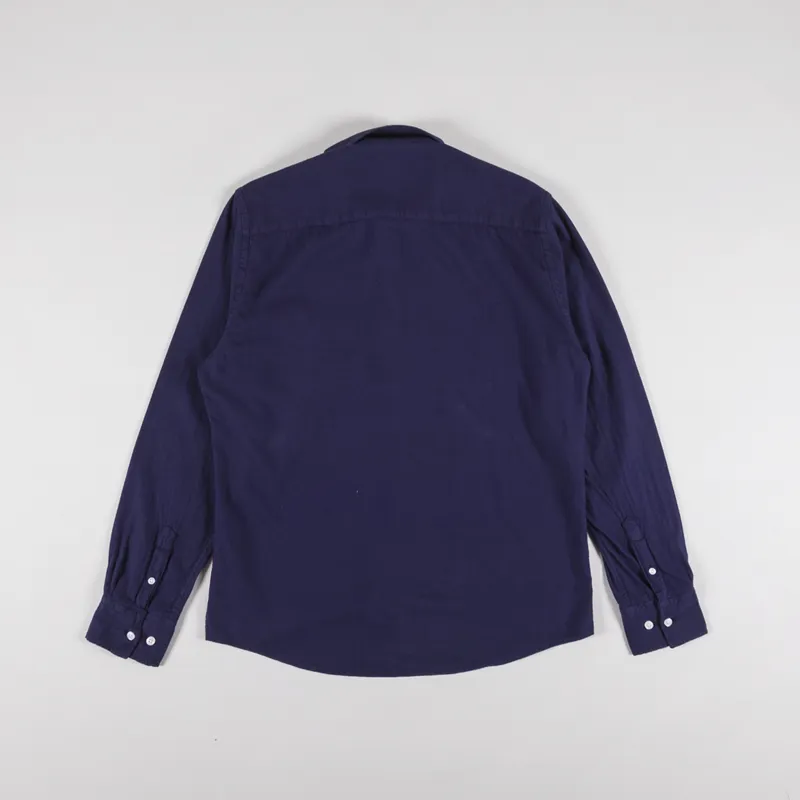 Armor Lux Heritage Long Sleeve Shirt Marine Deep-1