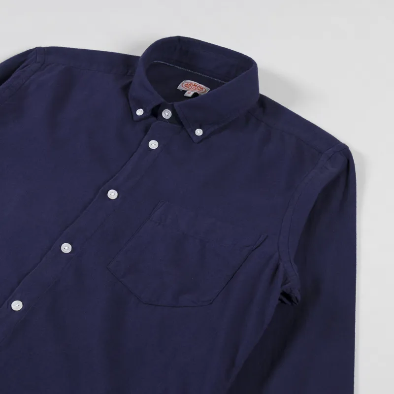 Armor Lux Heritage Long Sleeve Shirt Marine Deep-2