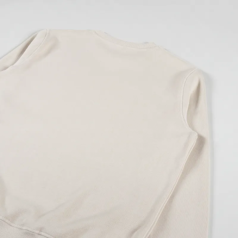 Armor Lux Organic Logo Crew Sweat Oyster-3