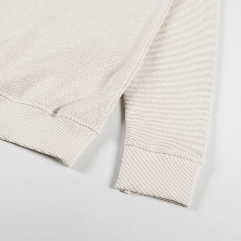 Armor Lux Organic Logo Crew Sweat Oyster-6