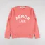 Armor Lux Organic Logo Crew Sweat Coral 
