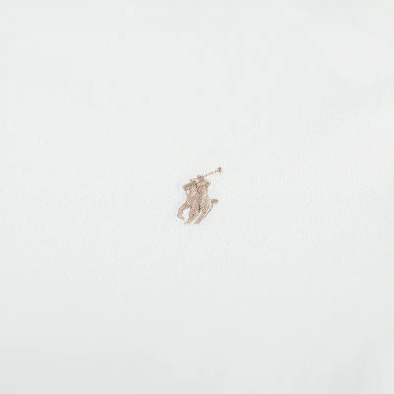 Polo Ralph Lauren Custom Slim Fit T Shirt Parchment Cream-2