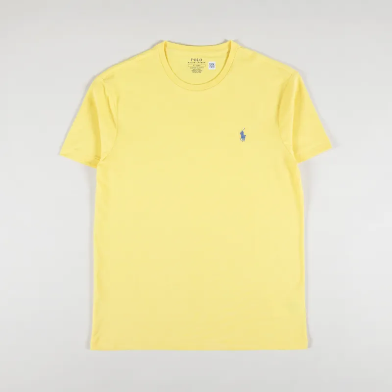 Polo Ralph Lauren Custom Slim Fit T Shirt Oasis Yellow