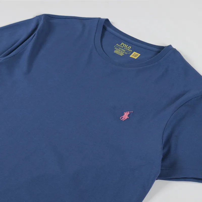 Polo Ralph Lauren Custom Slim Fit T Shirt Navy-1