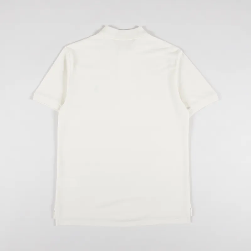 Polo Ralph Lauren Mesh Polo Shirt Cream-1