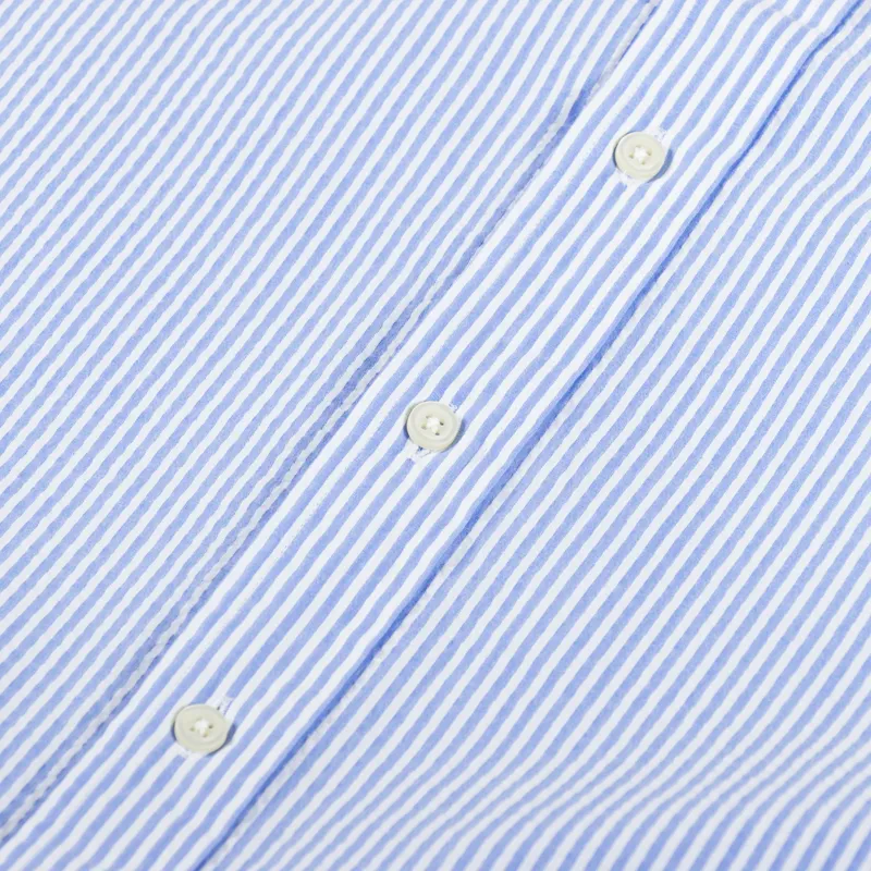 Polo Ralph Lauren Striped Seersucker Shirt Blue White-3