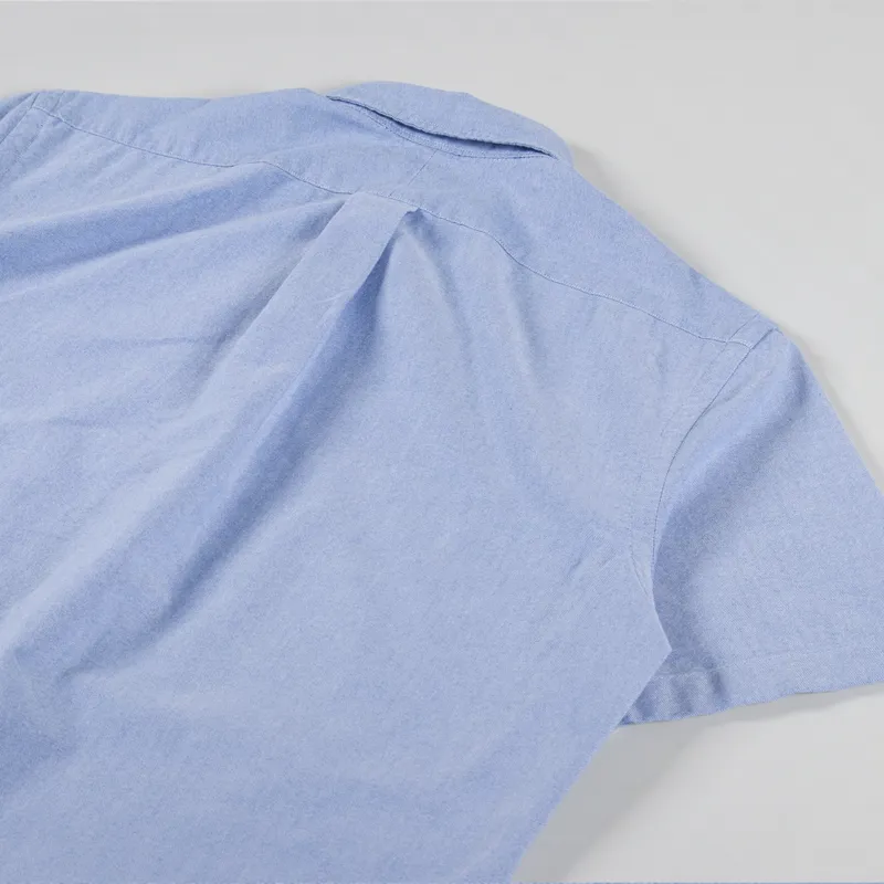 Polo Ralph Lauren Oxford Short Sleeve Shirt Blue-3