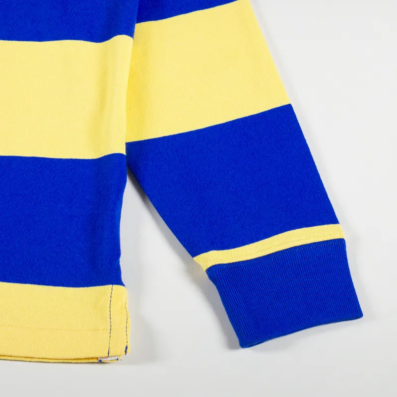 Polo Ralph Lauren Rugby Shirt Chrome Yellow Cruise Royal-5