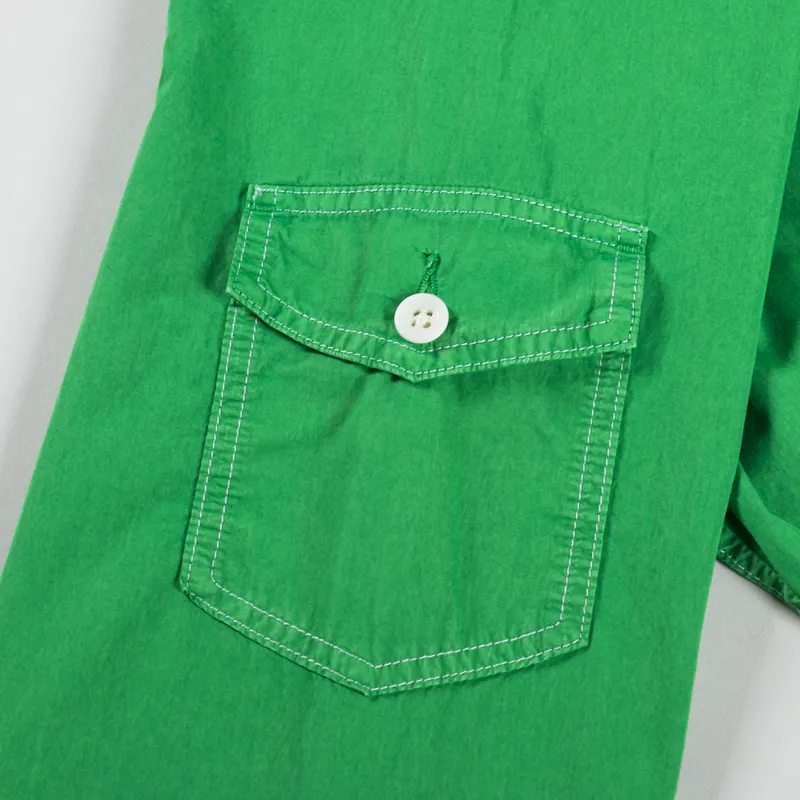Polo Ralph Lauren Garment Dyed Twill Hooded Jacket Green-7