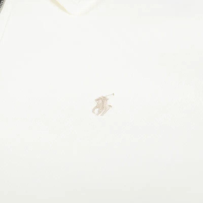 Polo Ralph Lauren Loopback Quarter Zip Sweatshirt Clubhouse Cream-6