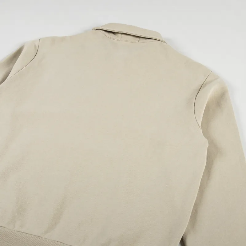 Polo Ralph Lauren Loopback Quarter Zip Sweatshirt Coastal Beige-3