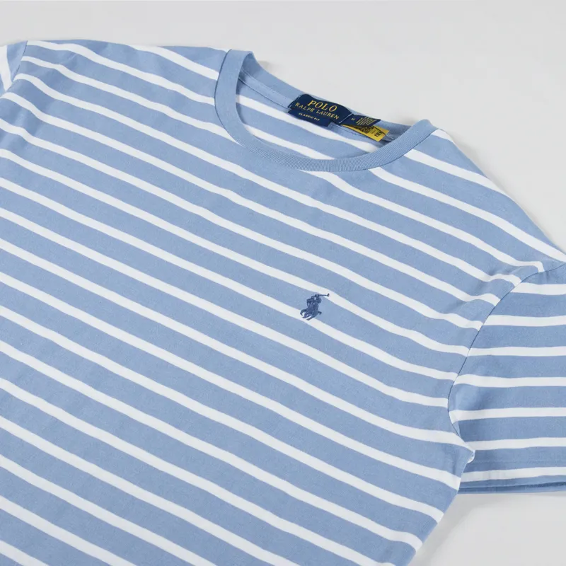 Polo Ralph Lauren Classic Fit Striped T Shirt Blue-1