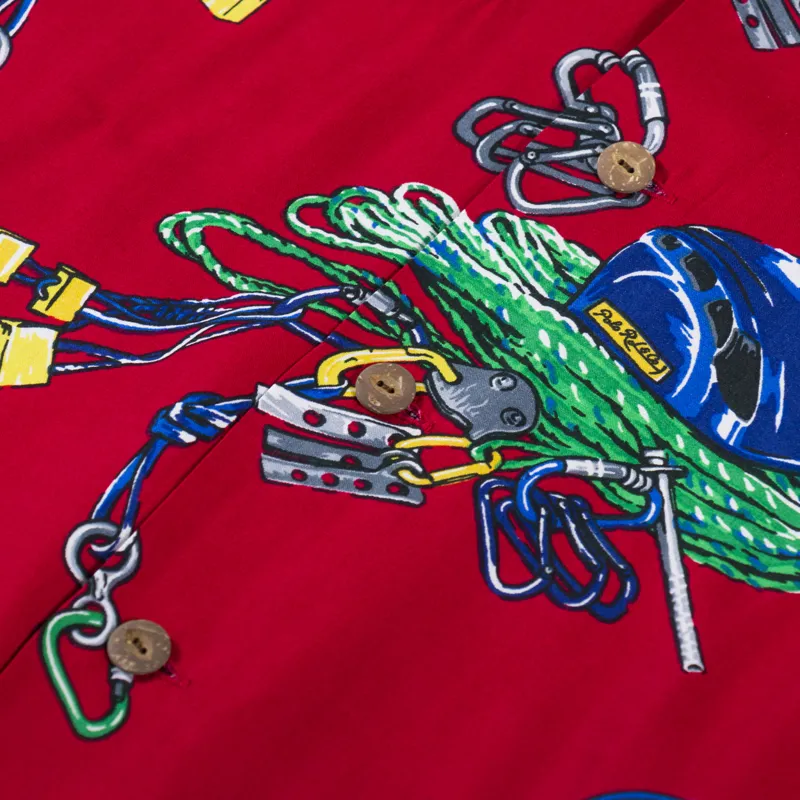 Polo Ralph Lauren Climbing Print Camp Shirt Ascent Convo-2