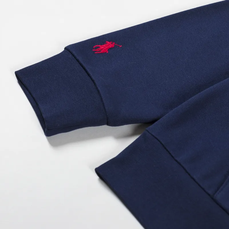 Polo Ralph Lauren Logo Embroidery Hoodie Navy-7