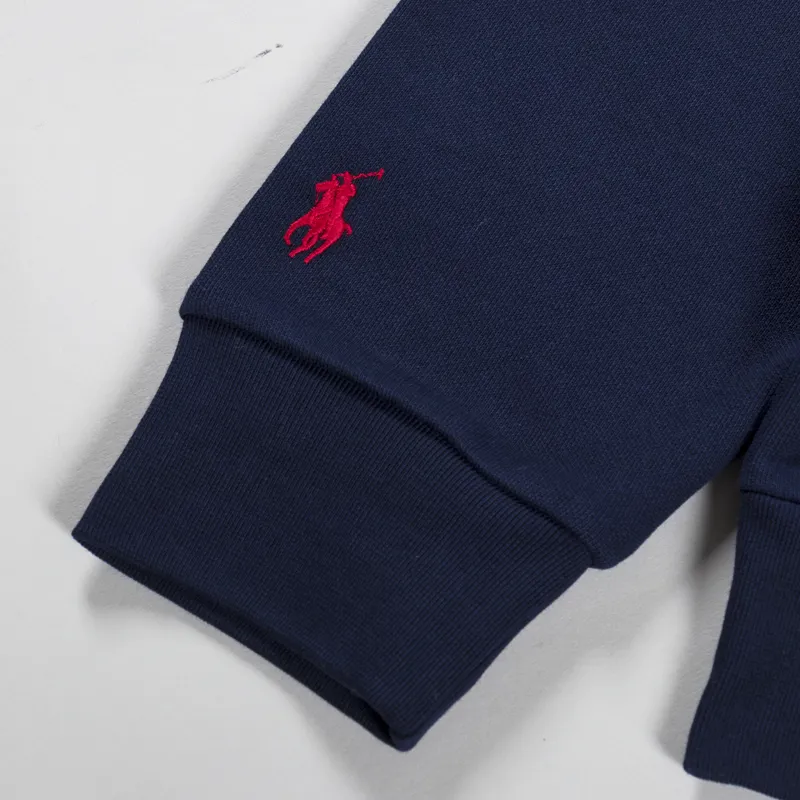 Polo Ralph Lauren Logo Embroidery Hoodie Navy-6