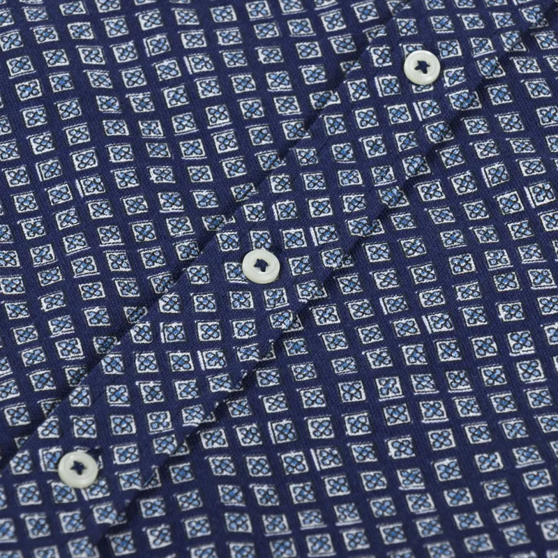 Polo Ralph Lauren Foulard Print Featherweight Mesh Shirt Bayberry-8