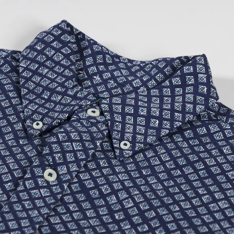 Polo Ralph Lauren Foulard Print Featherweight Mesh Shirt Bayberry-6