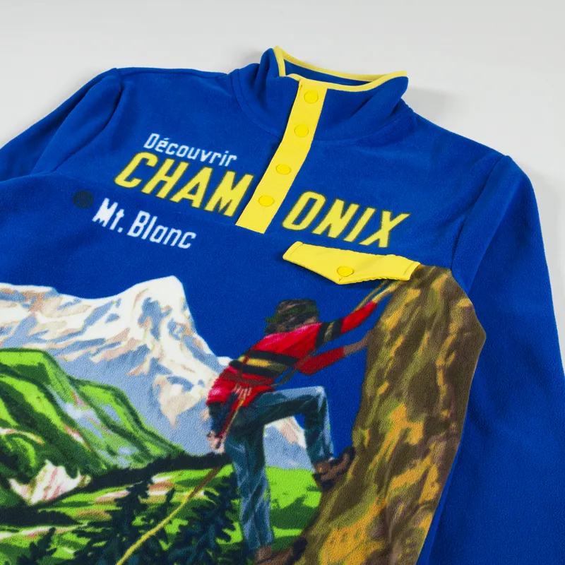 Polo Ralph Lauren Pullover Fleece Blue Saturn Poster Print-2