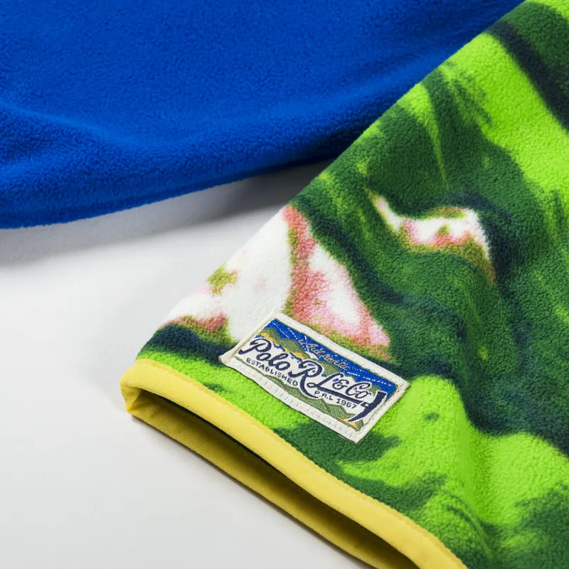 Polo Ralph Lauren Pullover Fleece Blue Saturn Poster Print-6