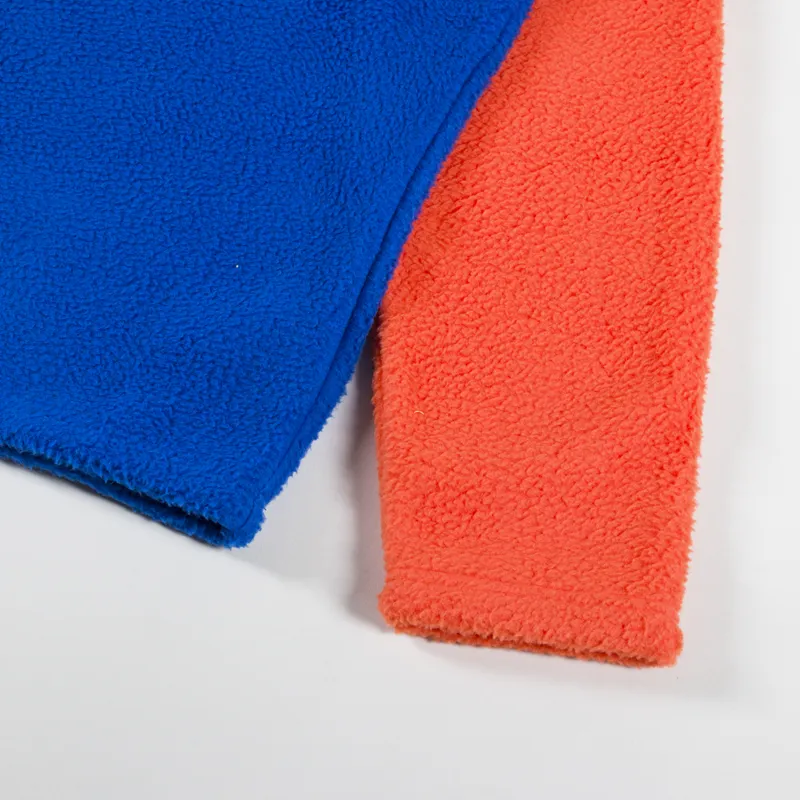 Polo Ralph Lauren Colour-Blocked Fleece Pullover Canary Yellow Multi-4