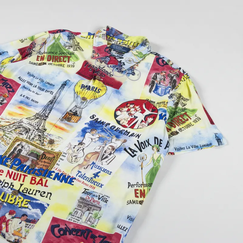 Polo Ralph Lauren Printed Camp Shirt City Of Light-1