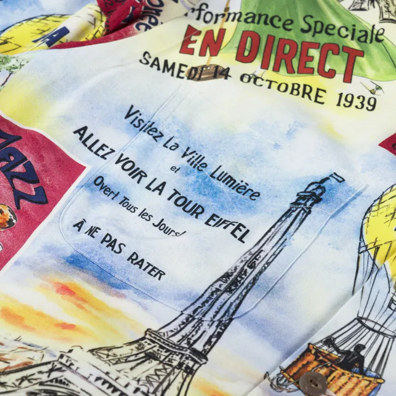 Polo Ralph Lauren Printed Camp Shirt City Of Light-2