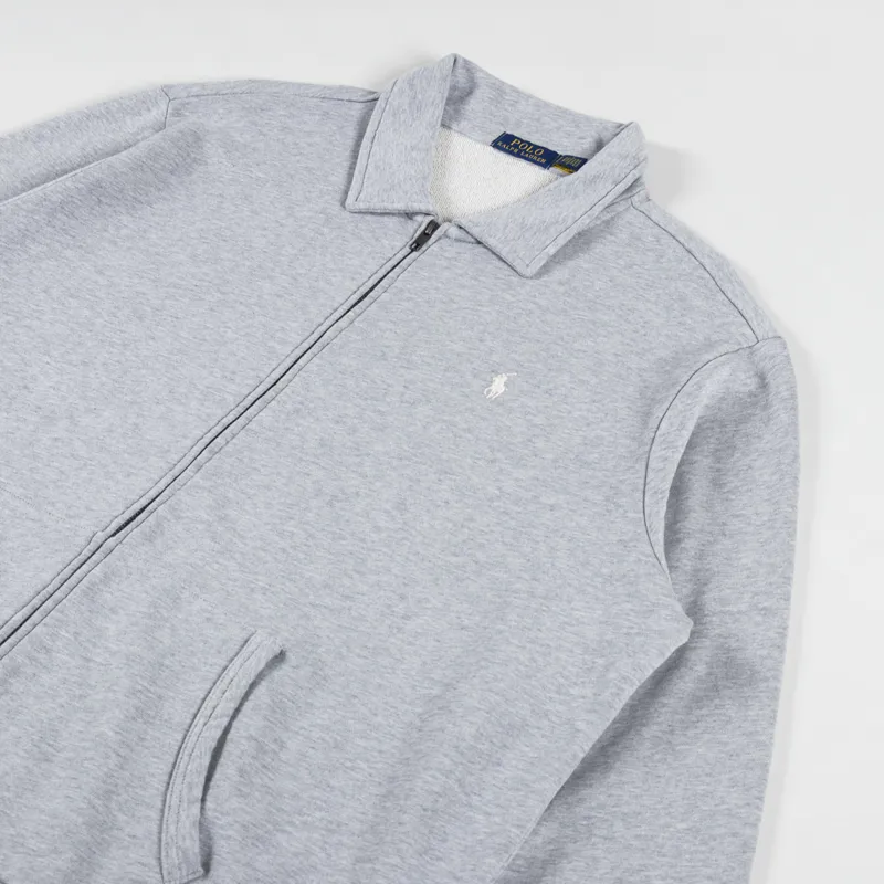 Polo Ralph Lauren Loopback Full Zip Jacket Grey Heather-2