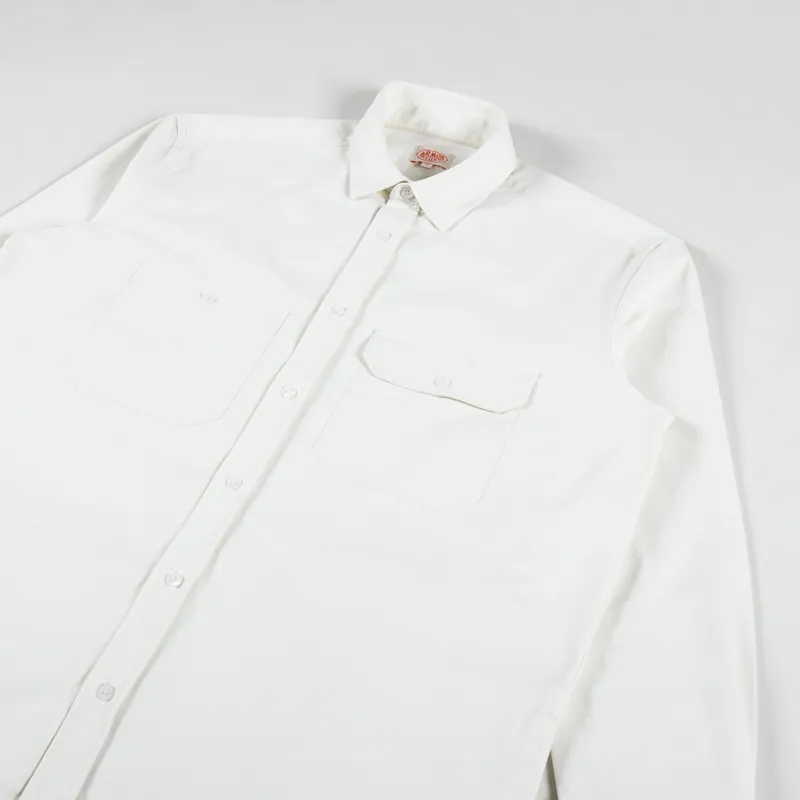 Armor Lux Light Shirt Jacket Oyster Clair-2