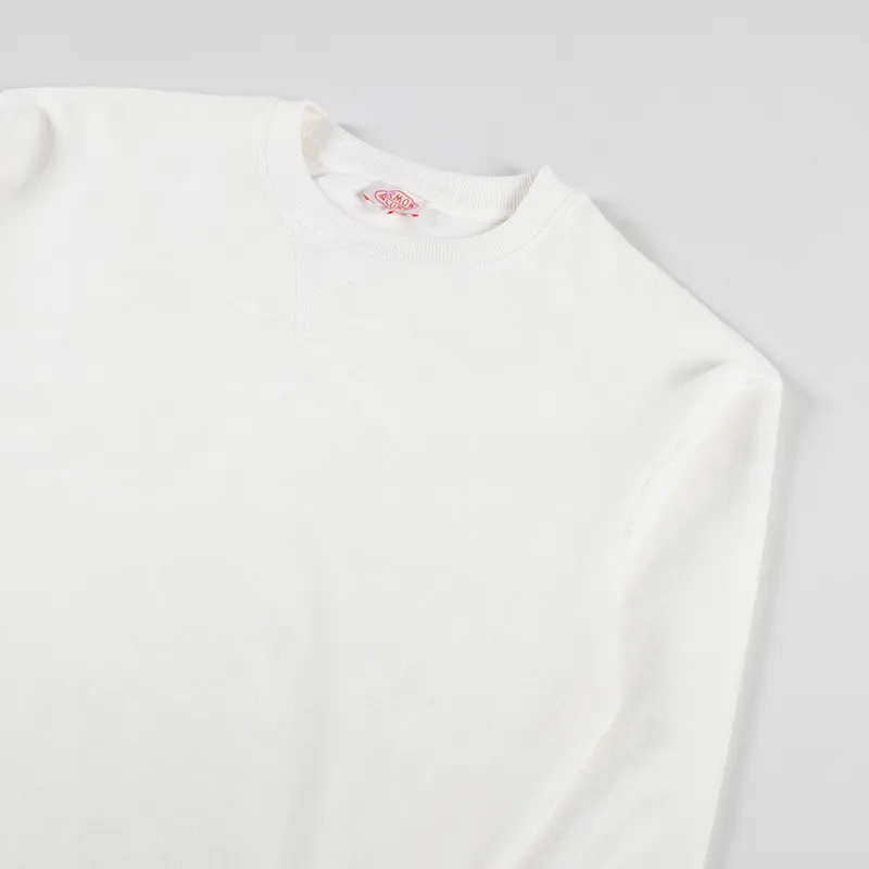 Armor Lux Cotton Heritage Sweat Milk-2