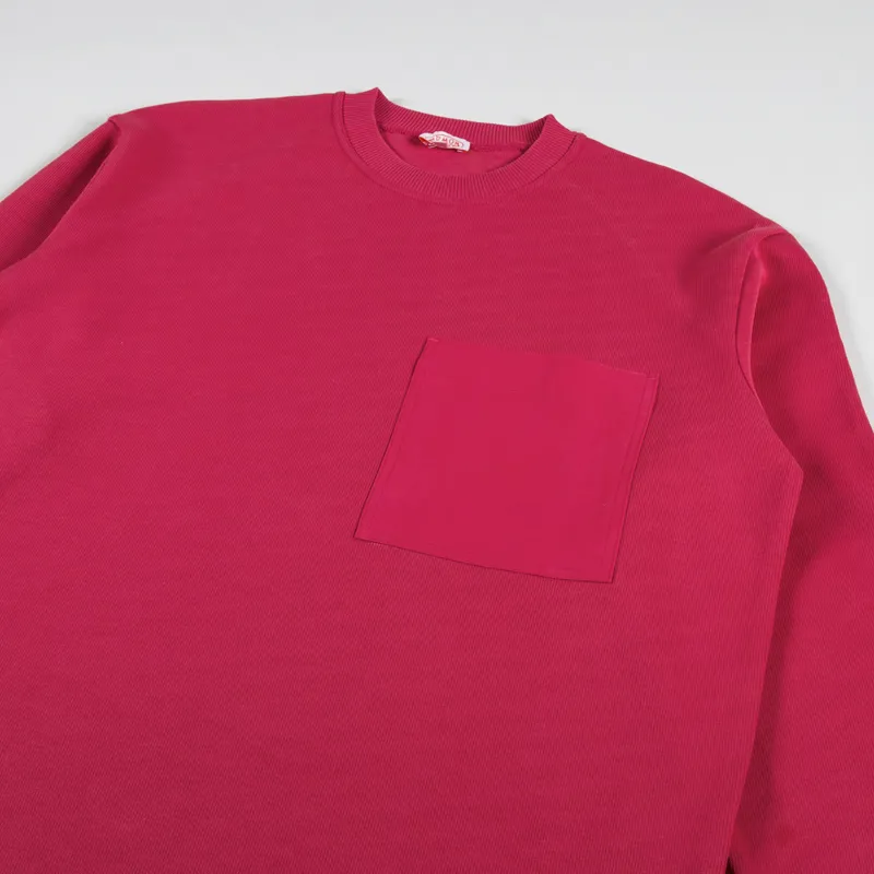 Armor Lux Heritage Crewneck Sweatshirt Cardinal-2