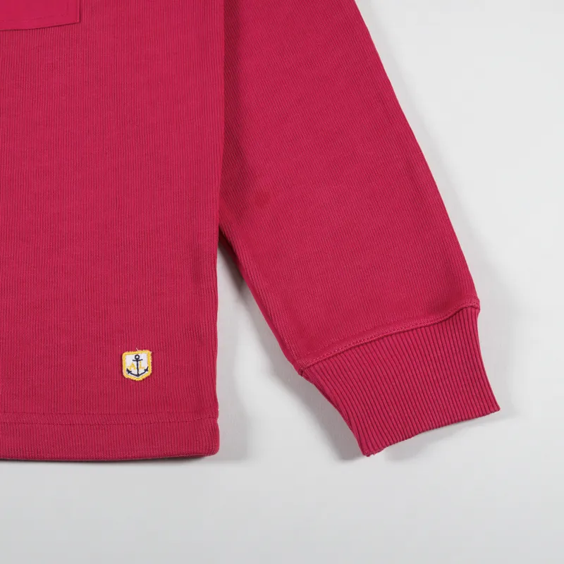Armor Lux Heritage Crewneck Sweatshirt Cardinal-5
