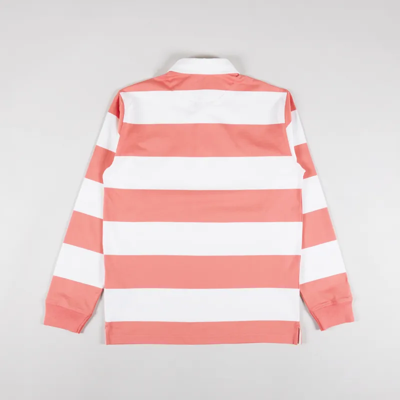 Armor Lux ML Heritage Polo Shirt Milk Coral-1