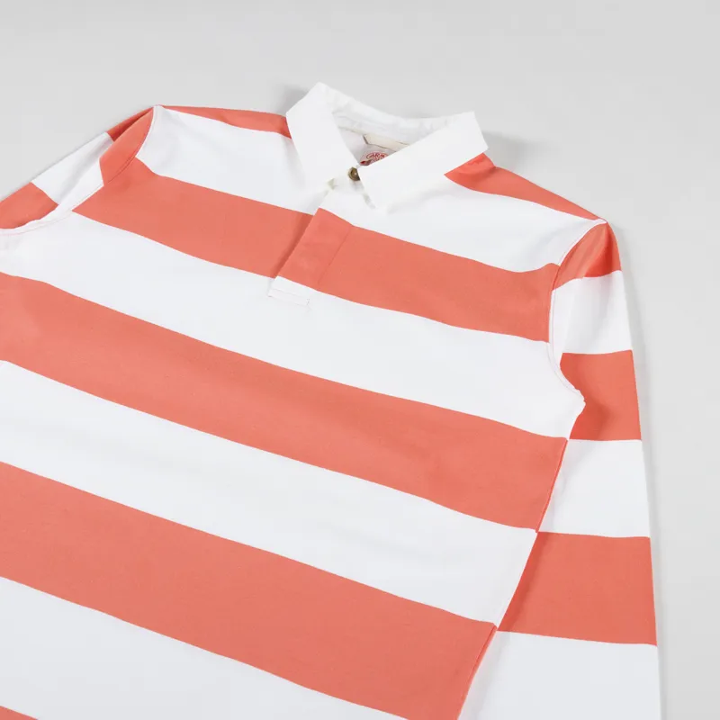 Armor Lux ML Heritage Polo Shirt Milk Coral-2
