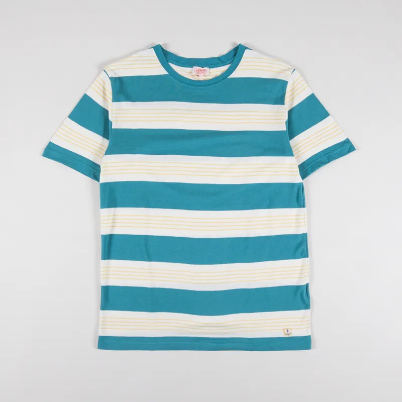 Armor Lux MC Heritage T Shirt Pagoda Nature Yellow