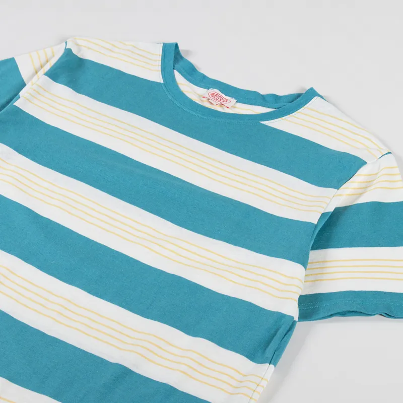 Armor Lux MC Heritage T Shirt Pagoda Nature Yellow-1