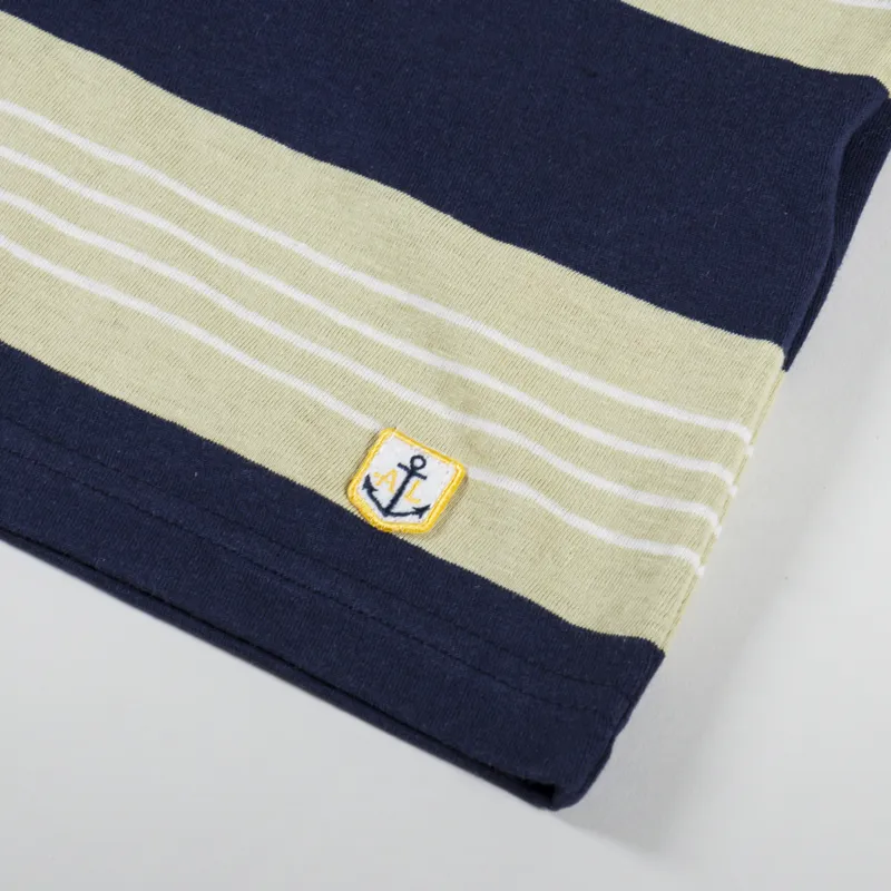 Armor Lux MC Heritage T Shirt Marine Pale Olive Nature-2