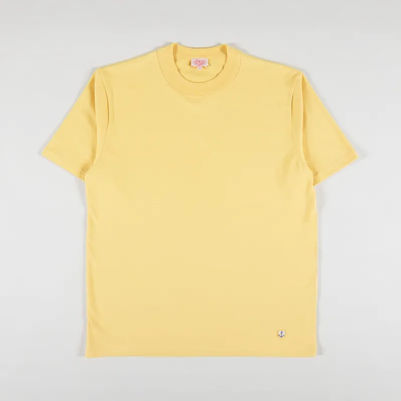 Armor Lux Organic Heritage T Shirt Yellow
