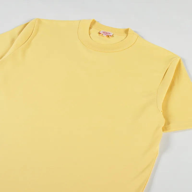 Armor Lux Organic Heritage T Shirt Yellow-1
