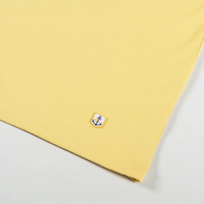 Armor Lux Organic Heritage T Shirt Yellow-2