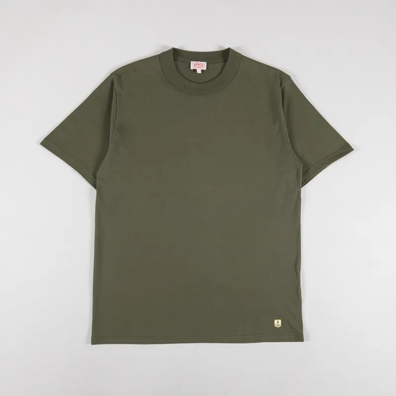 Armor Lux Organic Heritage T Shirt Army