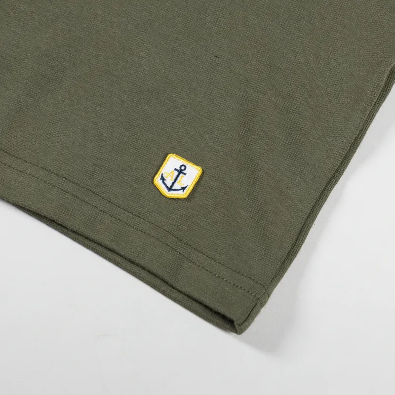 Armor Lux Organic Heritage T Shirt Army-2