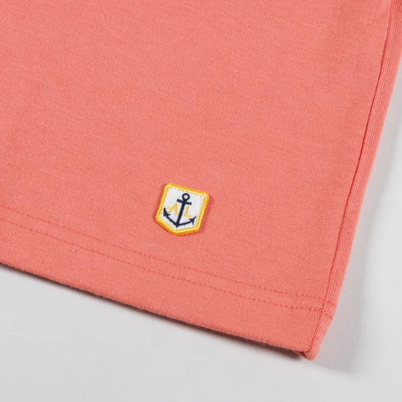 Armor Lux Organic Heritage T Shirt Coral-2