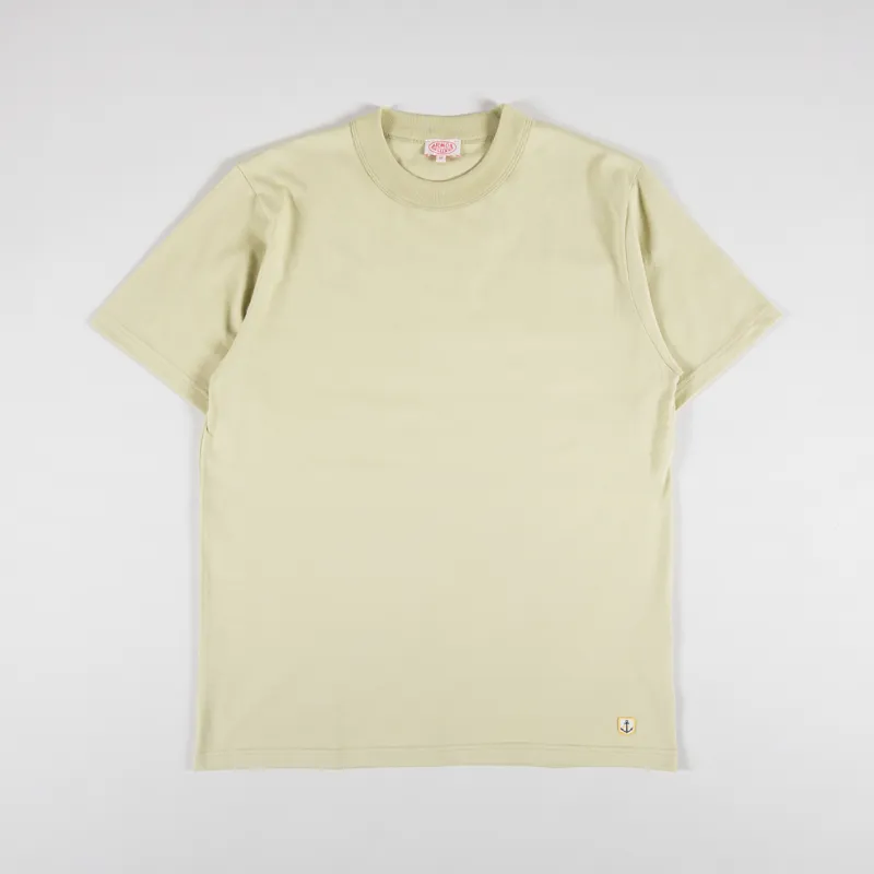 Armor Lux Organic Heritage T Shirt Pale Olive